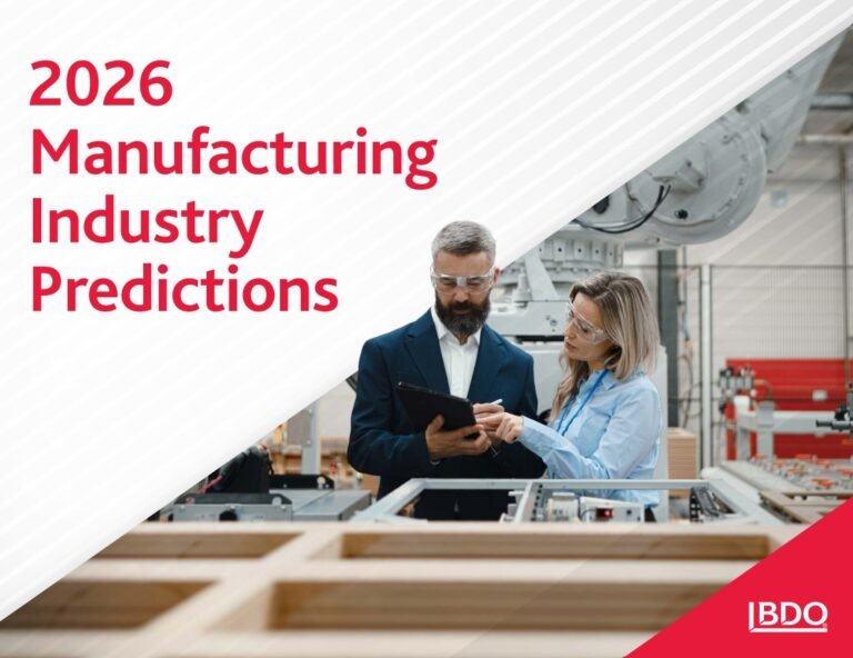 2026 Manufacturing Industry Predictions